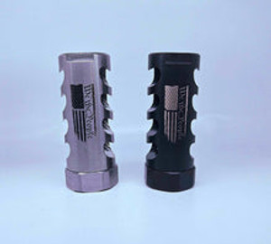 ATS Muzzle Brake, SS, 6.5mm, 3/4x24 ATS Muzzle Brake, SS, 6.5mm, 3/4x24