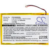 Battery for Sony Walkman NW-A805 NWZ-A810 1-756-702-11 7607A12353 LIS1374HNPA