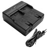 Dual Battery Charger for Topcon Pentax DA020F BC-L2A BDC-58 BDC-70 DL30 EuroPlug