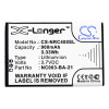 Battery for Nolan B4 RCS Kits NC003-BA-21 Helmet Headset CS-NRC400SL Li-ion