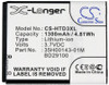Battery for HTC T-Mobile AT&T 35H00143-01M 35H00154-01M BA S460 S540 BD29100