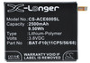Battery for Acer Liquid E600 BAT-F10(11CP5/56/68) KT.0010S.012 CS-ACE600SL 3.8V