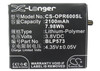 Battery for OPPO N1 Mini N5111 N5116 N5117 R6007 BLP573 Mobile CS-OPR600SL
