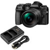 Dual Battery Charger for OLYMPUS OM SYSTEM OM-1 Mirrorless BLX-1 DF-LXM100UH