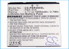 Battery for Pantech 5HTB0102B0A PBR-40A Laser P9050 CS-PBR400SL 3.7V Li-ion