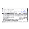 Battery for Cisco CIW33ZBR 7508000705 Linksys WIP330 Phone CS-CIP330CL 3.7V
