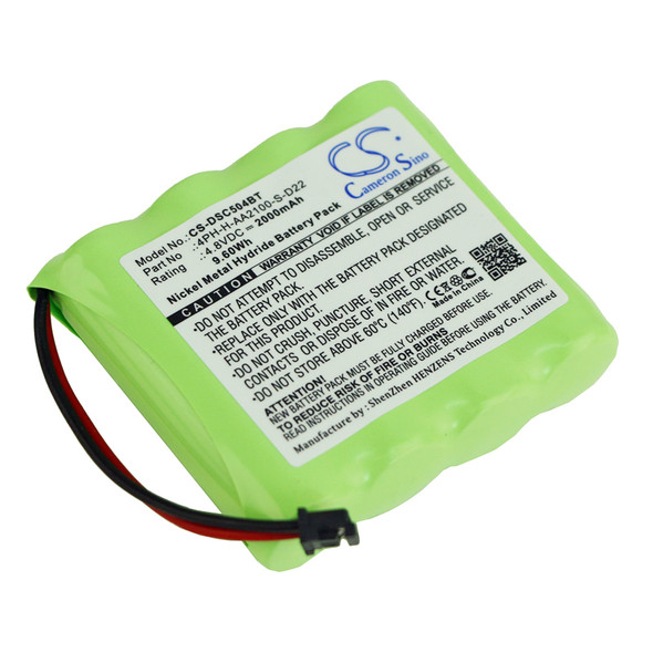 Battery for DSC WS4920HE WTK5504 17000153