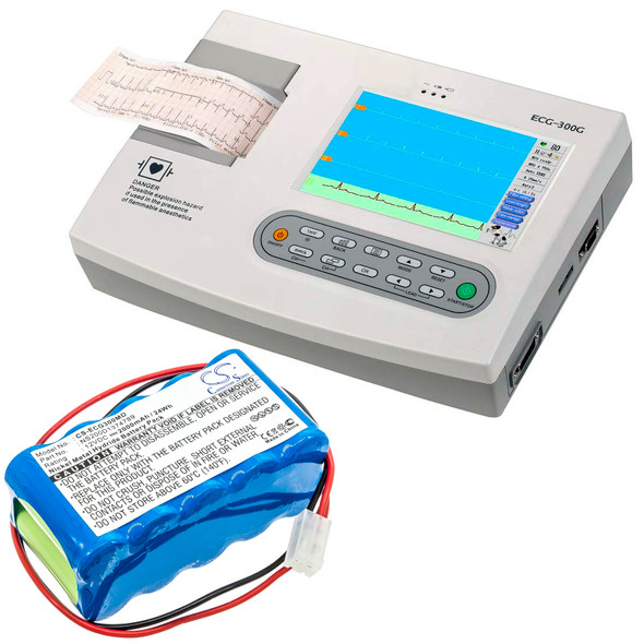 Battery for Biocare ECG-101 ECG-101G ECG-300 ECG300G Cardipia 800C NS200D1374789 Battery for Biocare ECG-101 ECG-101G ECG-300 ECG300G Cardipia 800C NS200D1374789