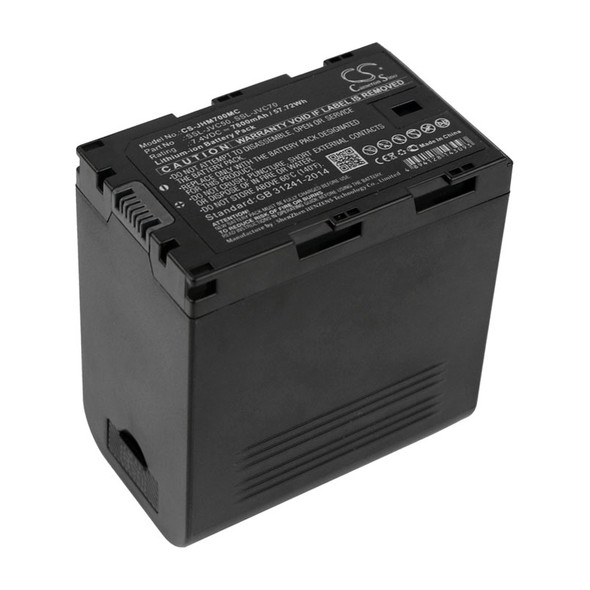 Battery for JVC GY-HM200E GY-HM600 GY-HMQ10U LC-2J