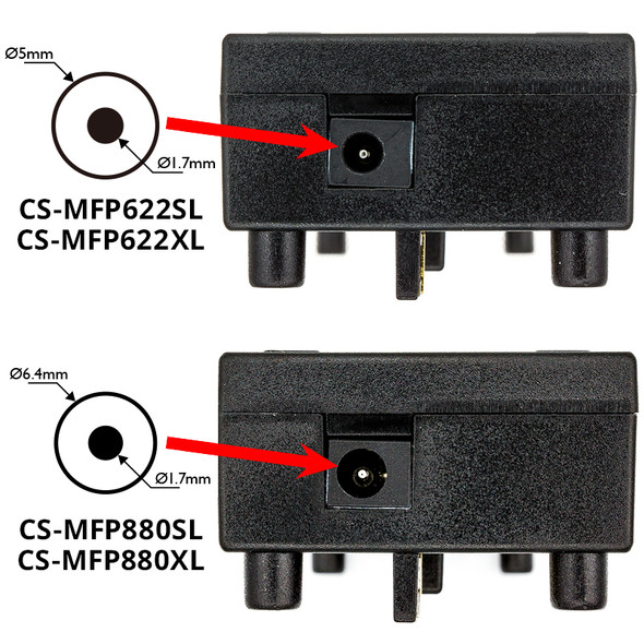 Battery for Mackie FreePlay Personal PA 2043880-00 6.4mm charge port 7.4V 5200mA