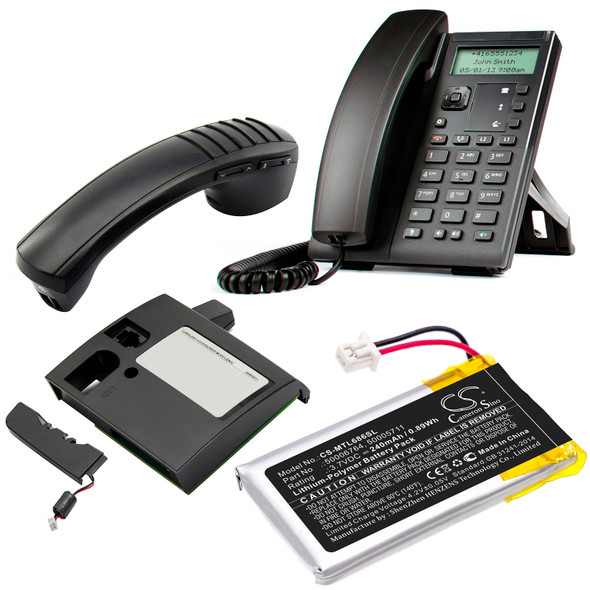 Battery for Mitel 6867i 6900 6905 6910 6920 6930 6940 6970 50005711 50006764 Battery for Mitel 6867i 6900 6905 6910 6920 6930 6940 6970 50005711 50006764