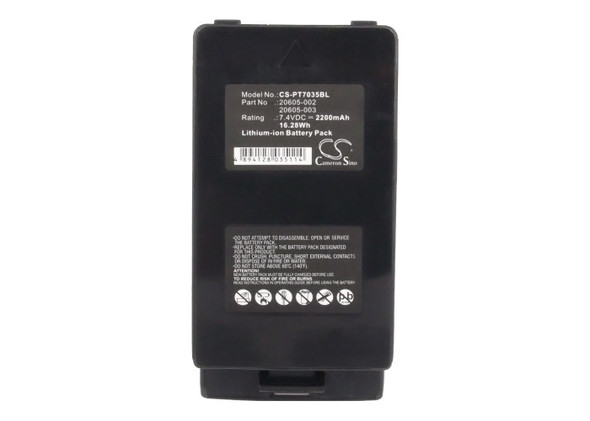 Battery for Teklogix Psion 1080179C.2 1916926 20605-002 20605-003 7035 7035i