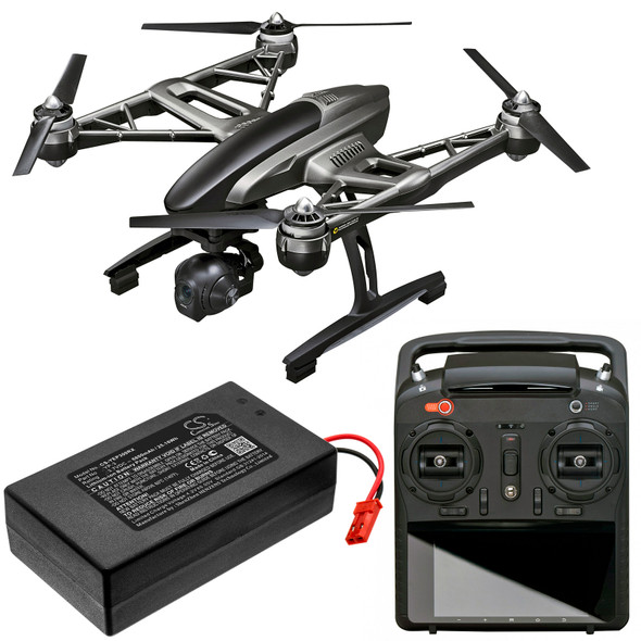 Battery for YUNEEC ST10+ YP-3 Blade Q500 ST10 Chroma Ground Station 3.7V 6800mAh