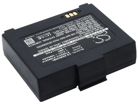 Battery for Zebra EM 220 Mobile Printer EM220 EM220II AK18913 P1002512 P1002514