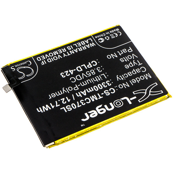 Battery for T-Mobile C3701A Revvl Plus CPLD-423 Mobile SmartPhone CS-TMC370SL