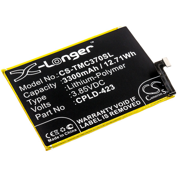 Battery for T-Mobile C3701A Revvl Plus CPLD-423
