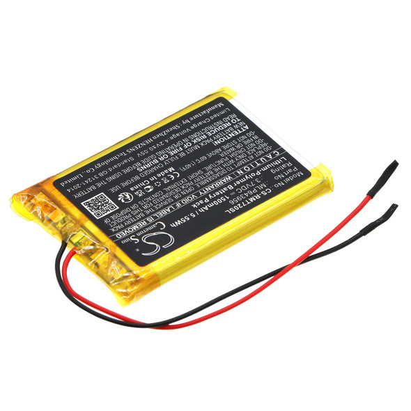 Battery for RAND McNally TND-720 MLP643956 Truck GPS CS-RMT720SL 3.7v Li-Polymer