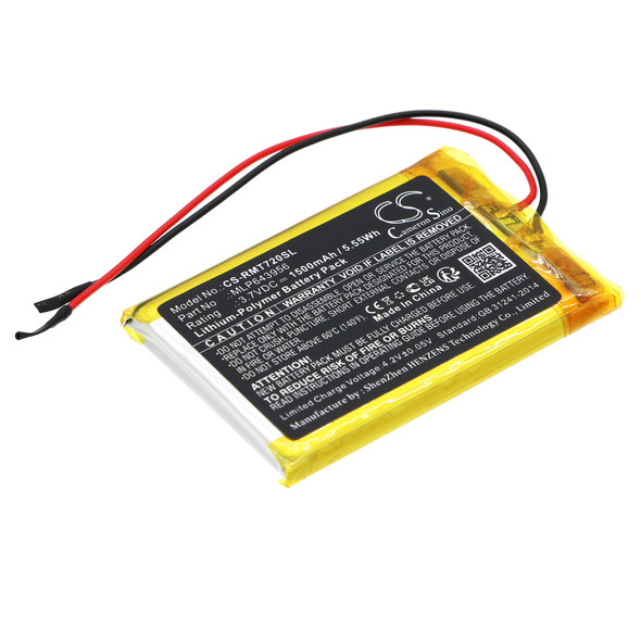 Battery for RAND McNally TND-720 MLP643956 Truck