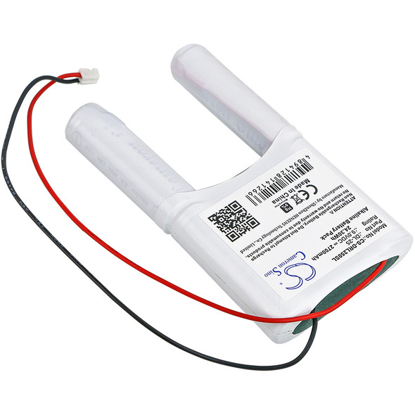 Battery for NABC HTL10 DL-25 CS-DRL250SL 9.0v Alkaline Ultralast HTLUL10 NABC