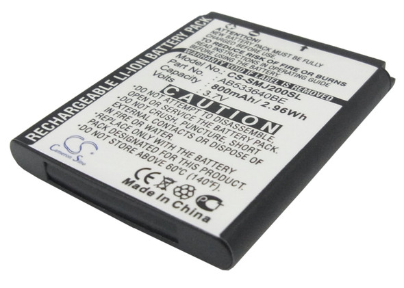 Battery for Samsung SGH-J200 AB533640BE Mobile