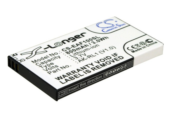 Battery for Emporia RL1 VF1C AK-RL1 (V1.0) Mobile SmartPhone CS-EAF100SL 3.7v