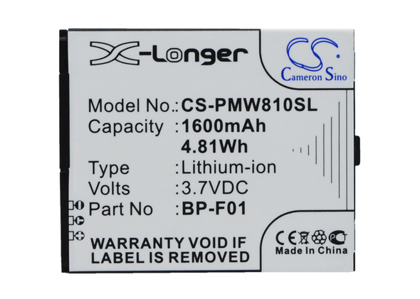 Battery for PHICOMM FWS610 FWS810 BP-F01 Mobile