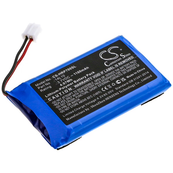 Battery for Hairmax Hair Max PR7-V01 Prima 7 9