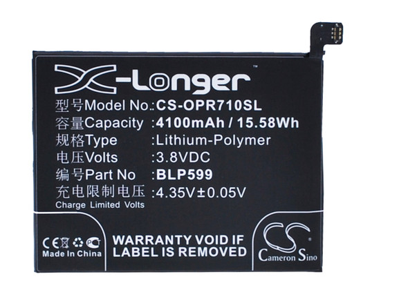 Battery for OPPO R7 Plus BLP599 Mobile SmartPhone