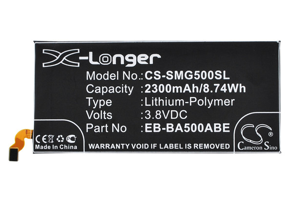 Battery for Samsung Galaxy A5 SM-A500H SM-A5000