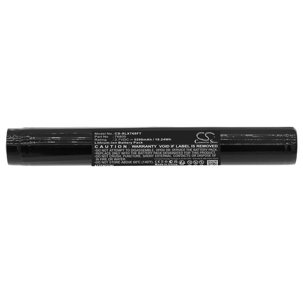 Battery for Streamlight Stinger Switchblade 76805 Flashlight CS-SLX768FT 3.7v