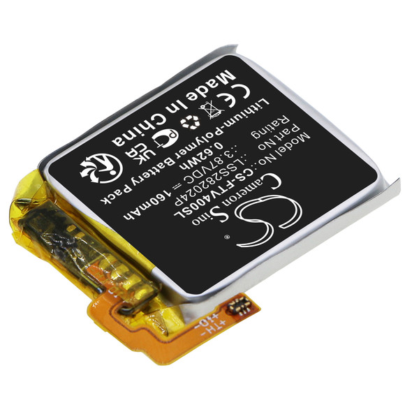 Battery for Fitbit LSS282024P Smartwatch Versa 4 CS-FTV400SL 3.87V Li-Polymer