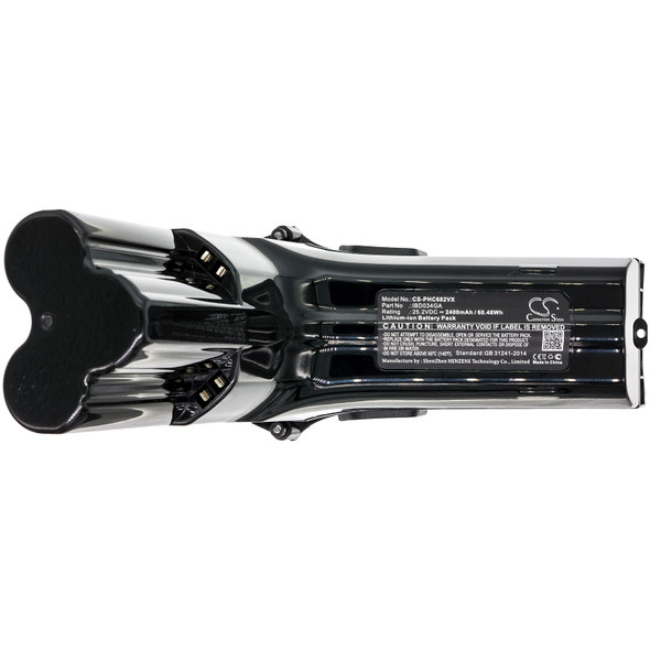 Battery for Philips 1BD0346A 6.27.40.08-0 IBD034GA XC8045/01 SpeedPro Max Aqua