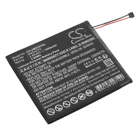 Battery for Amazon AMZHCF5 Kindle 11th 2022 C2V2L3