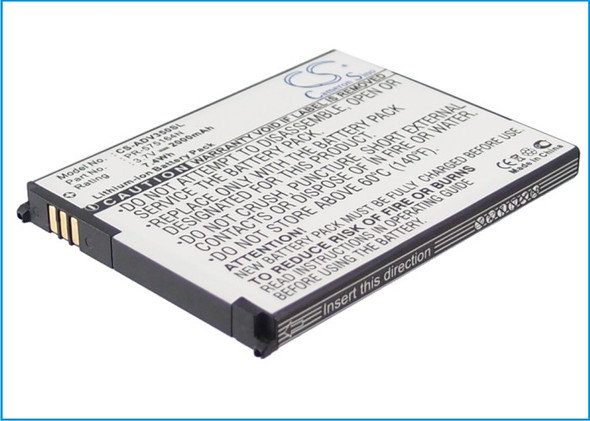 Battery for Advent PR-575164N 3500 CS-ADV350SL