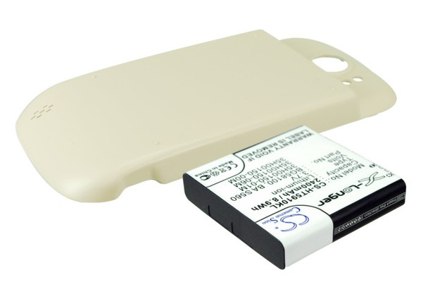 Battery for HTC BG86100 PG59100 T-Mobile 35H00150-00M 35H00150-01M w/Khaki Cover