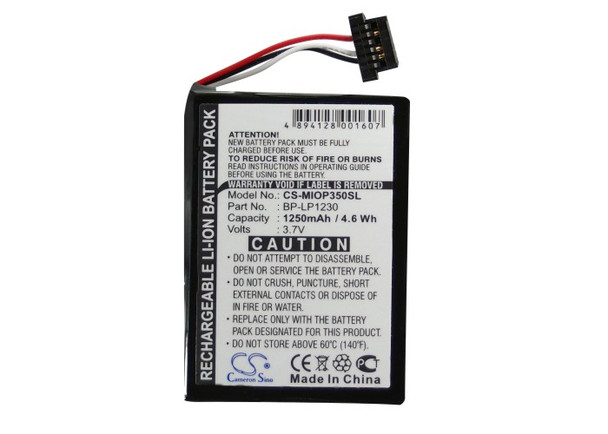 Battery for Mitac 541380530005 Medion MD96050 541380530006 Mio Spirit 480 685