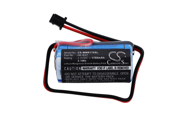 Battery for Mitsubishi MELSEC Q Q02CPU 130376 624-1831 BKO-C10811H03 Q6-BAT