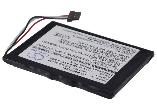 Battery for Magellan 338040000004 SJM1300 RoadMate 5175-LM 5175TLM GPS 1300mAh