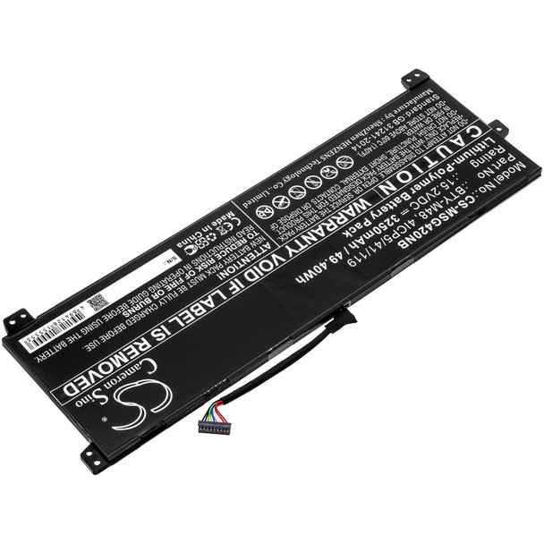 Battery for MSI PS42 Modern 8RC MS-14B1 MS-14B3 Mechrevo 8550U S1 S1-C1 BTY-M48