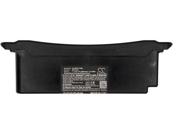 Battery for Magnetek BT114-0 Crane Remote Control CS-MTX114BL Ni-MH 7.2V 2000mAh