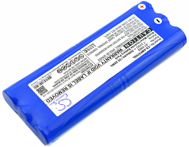 Equipment Survey Battery for AMX 57-0962 Panjam Phast VPT-CP VPN-CP 7.2V Ni-MH