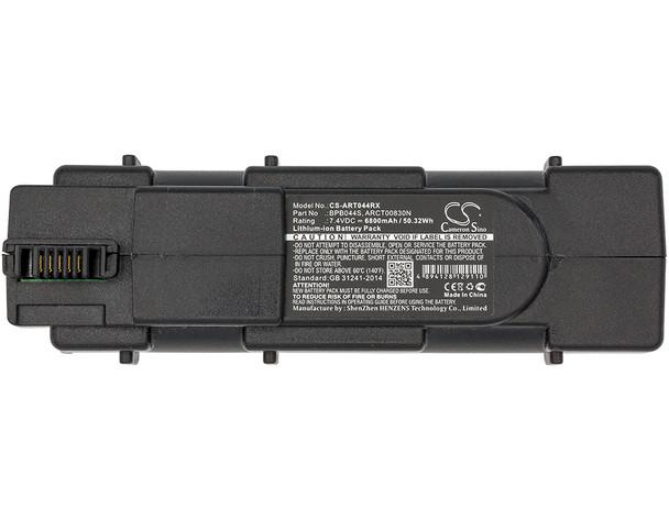 Battery for ARRIS TM602G TM604G TM608G ARCT00830 BPB044H BPB044S 6800mAh Black