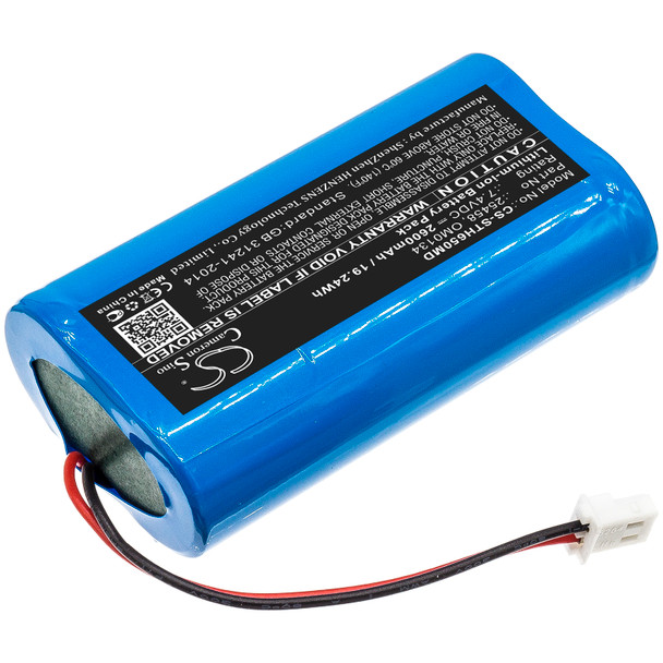 Battery for SurgiTel Eclipse EHL65 EHL-65 Odyssey 25458 OM0134 CS-STH650MD