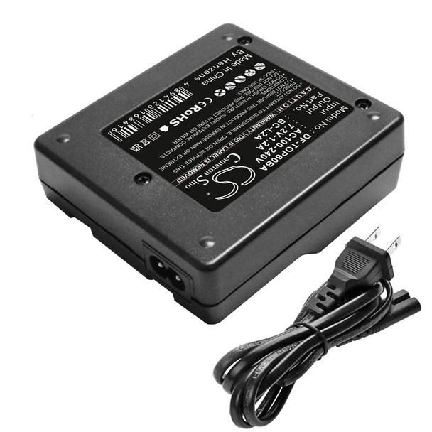 Dual Battery Charger for Topcon Sokkia BT-L2 GRX1 SDL30M SETX SET510 Hiper II