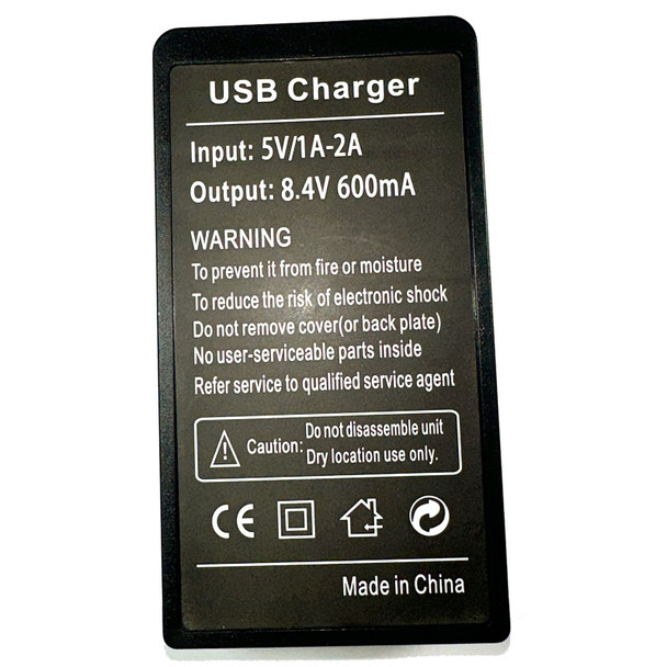 USB Battery Charger for Trimble R4 R6 R7 R8 52030 29518 EI-2000 +2 Batteries kit