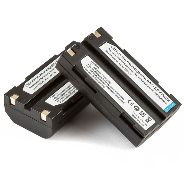 2-Pack Battery Pentax Ei-D-Li1 Trimble 5700 Combo