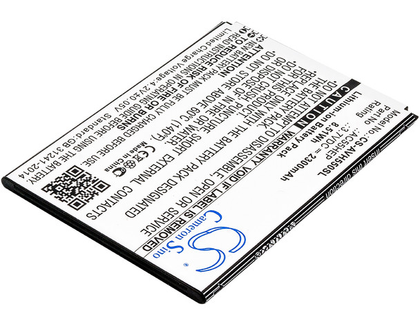 Battery for Archos A55 Helium + AC55HEP BSF20 CS-AVH550SL