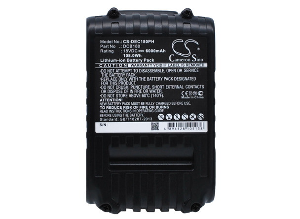 Battery for DeWalt 12V DCB205 DCB107 DCB115 DCB112