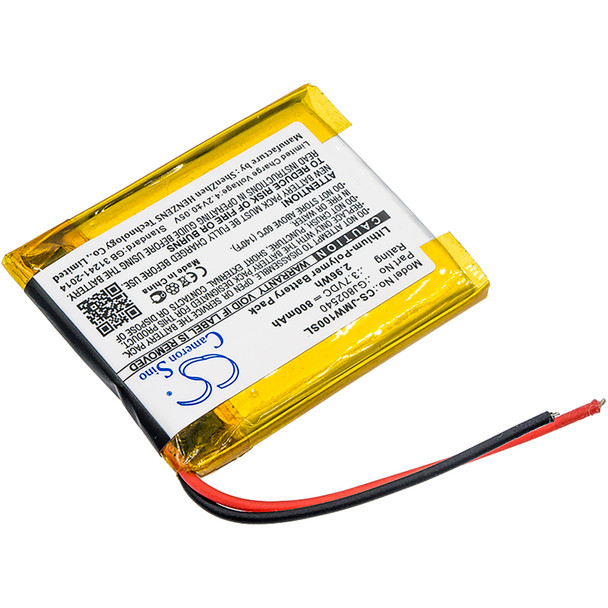 Battery for JBL Wind GJ802540 Speaker CS-JMW100SL 3.7v 800mAh 2.96Wh Li-Polymer