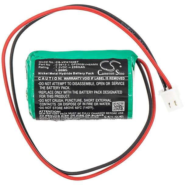 Battery for Visonic MCS-710 MCS-720 MCS-730 0-9912-J GP250BVH6AMX PCL00216